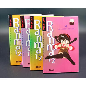 Manga Ranma 1/2 Vol 26/16/14/04 Rumiko Takahashi, Glenat‎  French